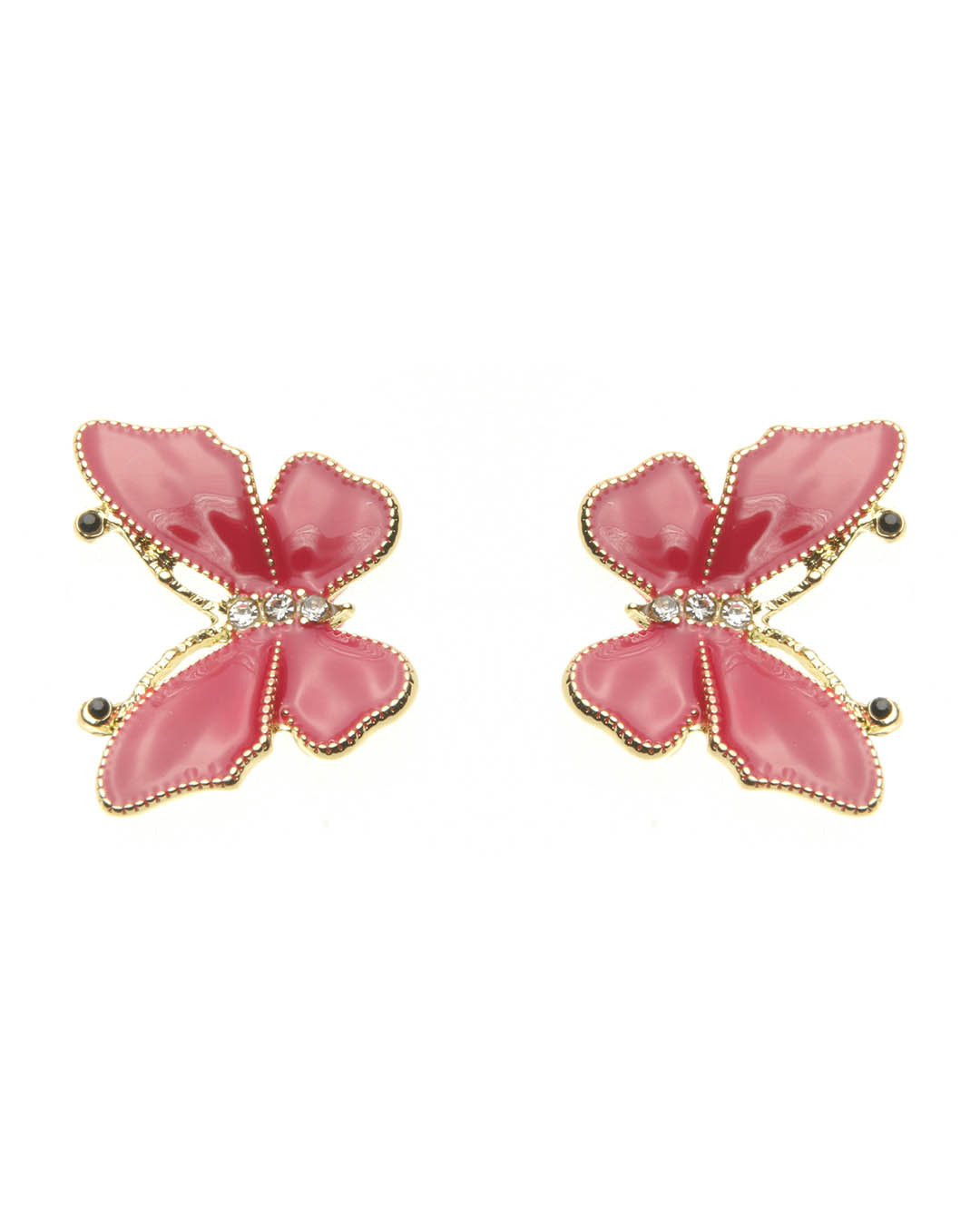 Καρφωτό σκουλαρίκι XY-3513-20 – Κόκκινο