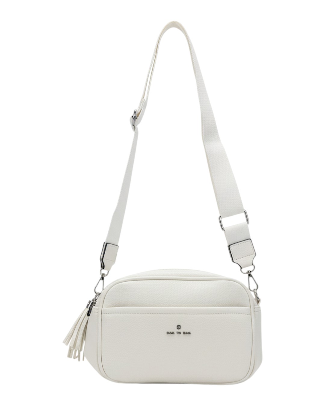 Τσάντα Χιαστί A8002 – Ασπρο