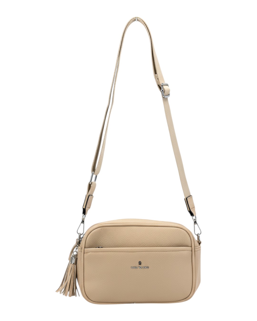 Τσάντα Χιαστί A8002 – Μπέζ