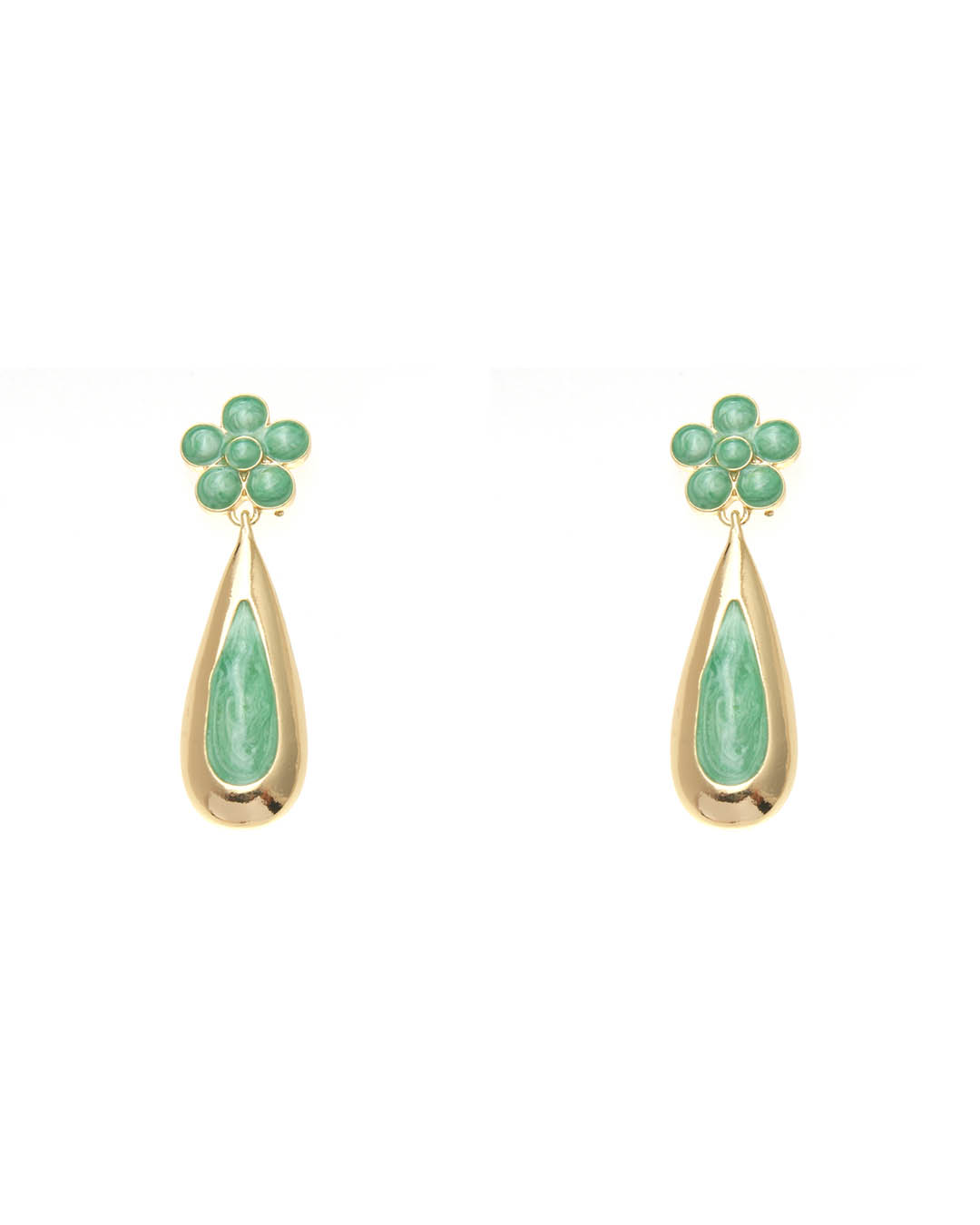 Κρεμαστό σκουλαρίκι XY-3534-20 – Πράσινο