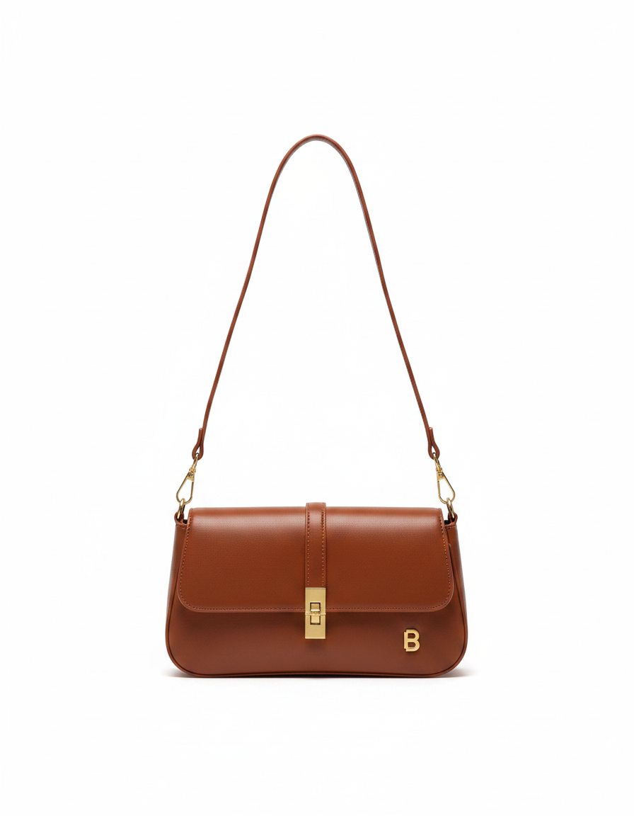 Τσάντα ώμου TZX-51119 – Κάμελ