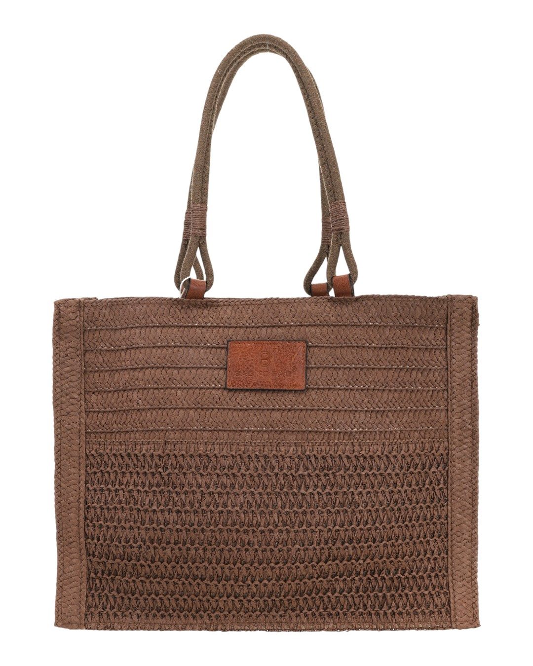 Ψάθινη Τσάντα ώμου CH-1737 – Καφέ