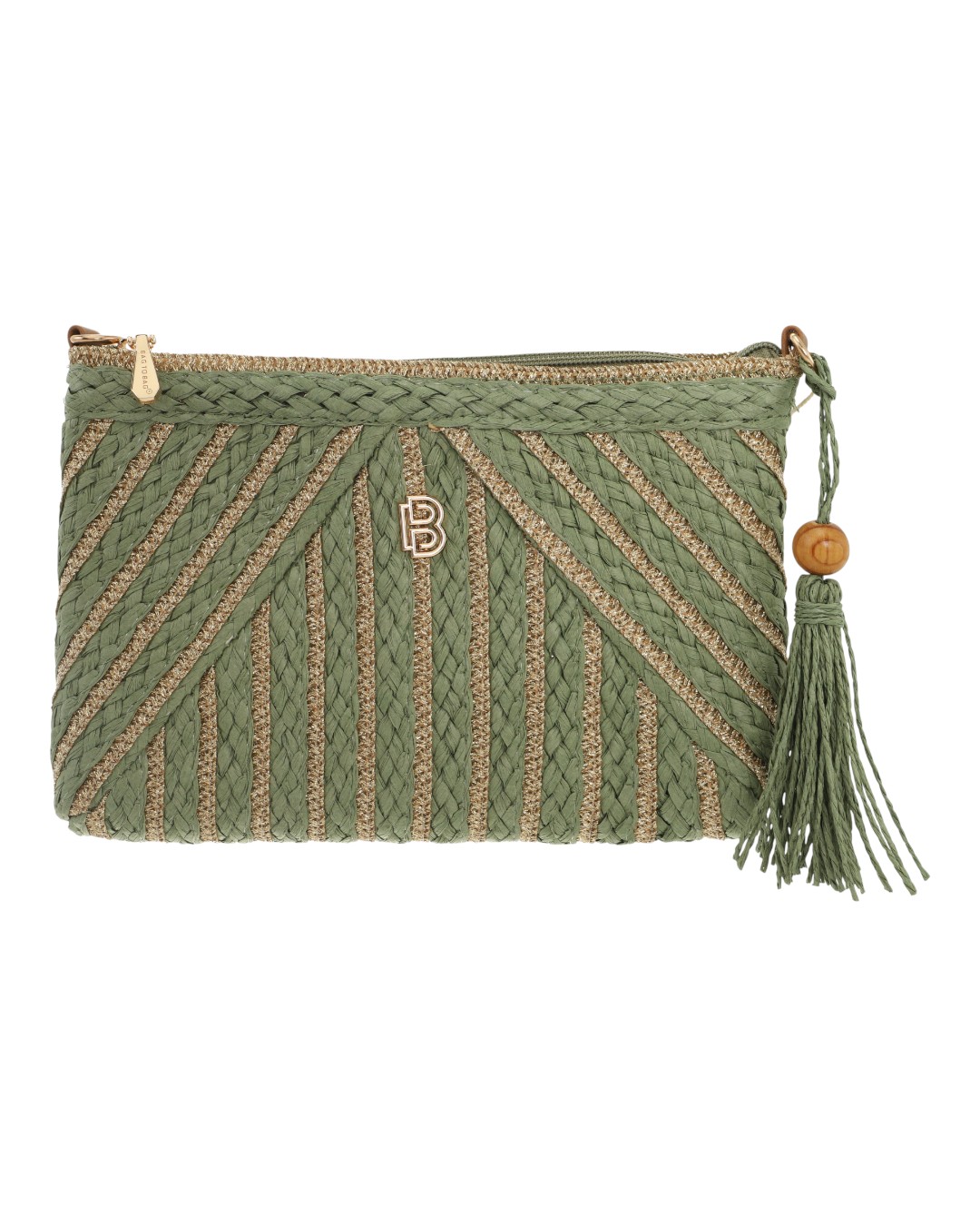 Ψάθινος φάκελος XY-2662 – Πράσινο