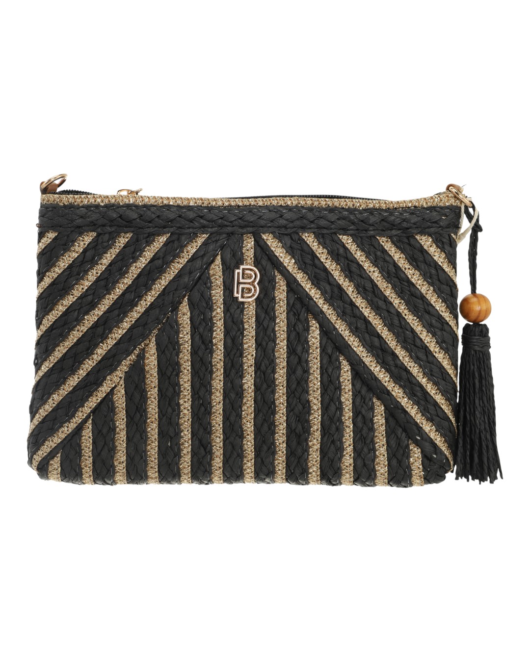 Ψάθινος φάκελος XY-2662 – Μαύρο