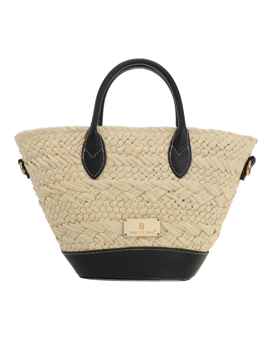 Ψάθινη Τσάντα ώμου KD-1029 – Aspromavro