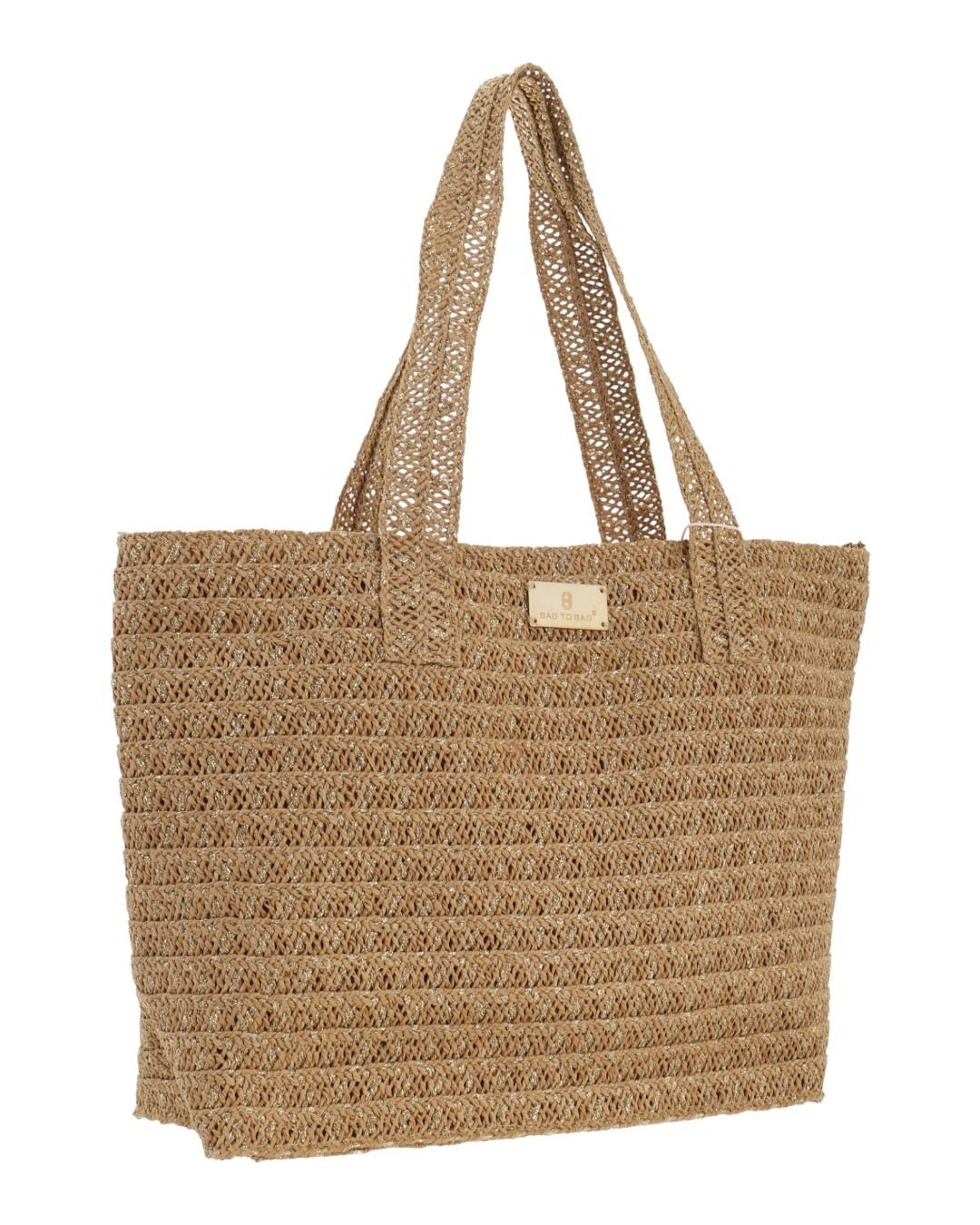 Ψάθινη Τσάντα ώμου XY-2650 - Χακί