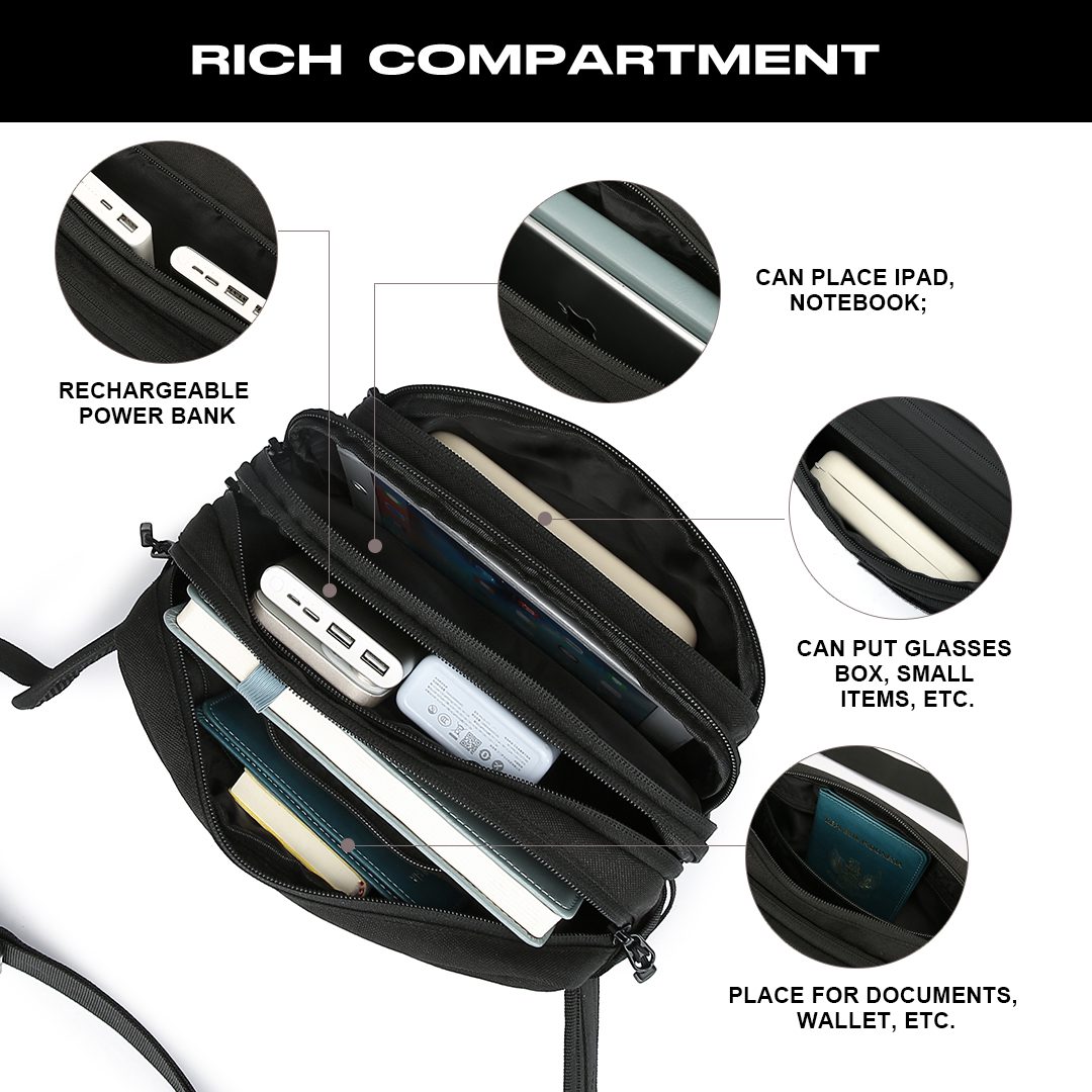 Τσαντάκι μέσης Cardinal MT4090 μαύρο