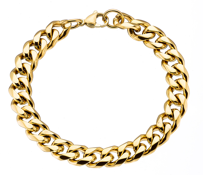 Sequoia Aνδρικό Βραχιόλι χειροπέδα από ανοξείδωτο ατσάλι N-00183G