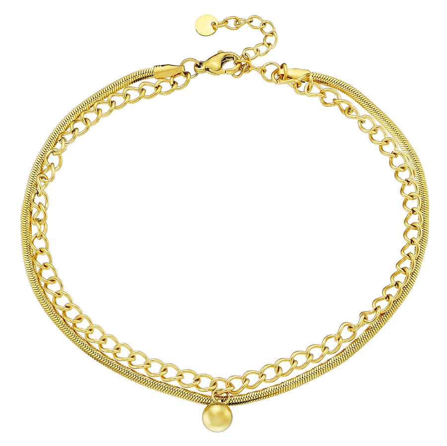 Sequoia Γυναικεία Aλυσίδα ποδιού ατσάλινη 316L N-03769G