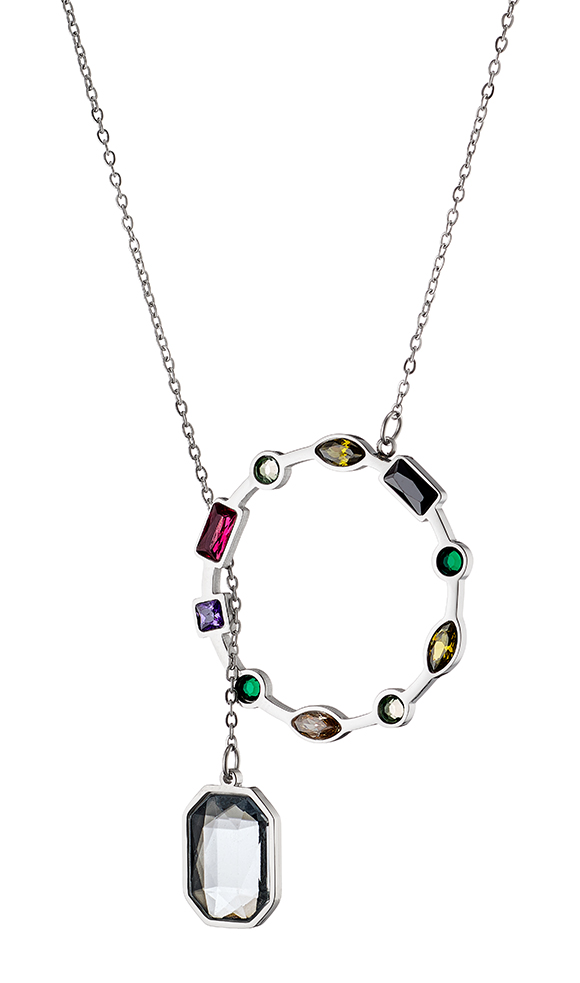 Sequoia Γυναίκειο Κολιέ από ανοξείδωτο ατσάλι N-07149