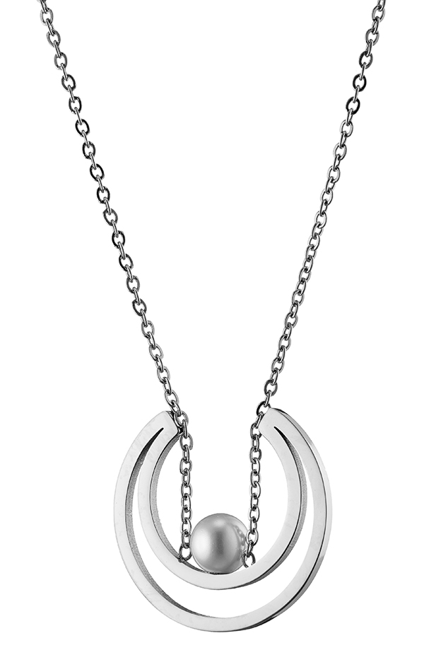 Sequoia Γυναίκειο Κολιέ από ανοξείδωτο ατσάλι N-07152