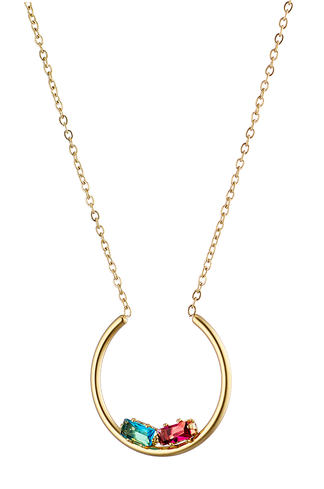 Sequoia Γυναίκειο Κολιέ από ανοξείδωτο ατσάλι N-07157G