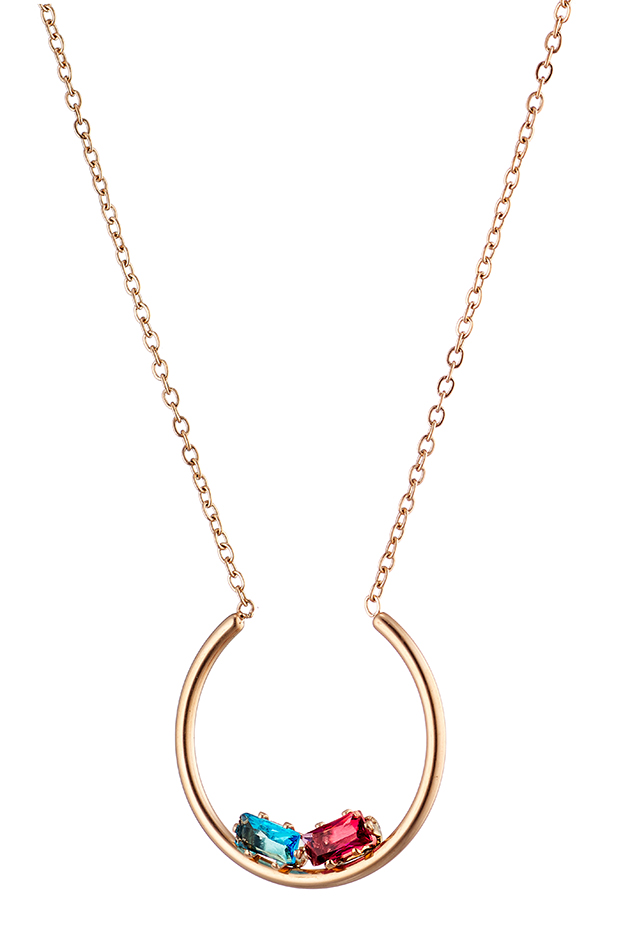 Sequoia Γυναίκειο Κολιέ από ανοξείδωτο ατσάλι N-07157R