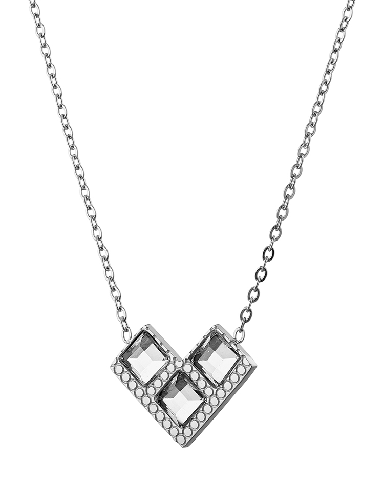 Sequoia Γυναίκειο Κολιέ από ανοξείδωτο ατσάλι N-07159