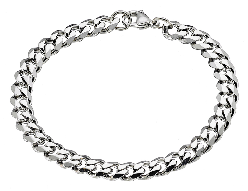 Sequoia Aνδρικό Βραχιόλι χειροπέδα από ανοξείδωτο ατσάλι N-00182