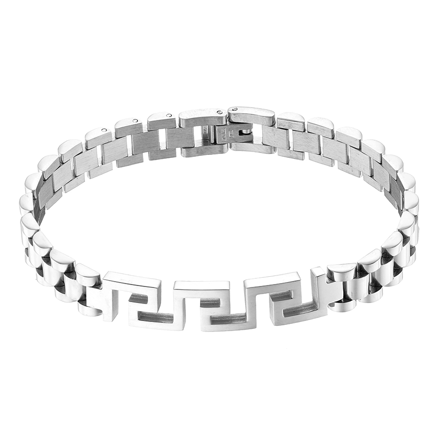 Sequoia Aνδρικό Βραχιόλι χειροπέδα από ανοξείδωτο ατσάλι N-00310