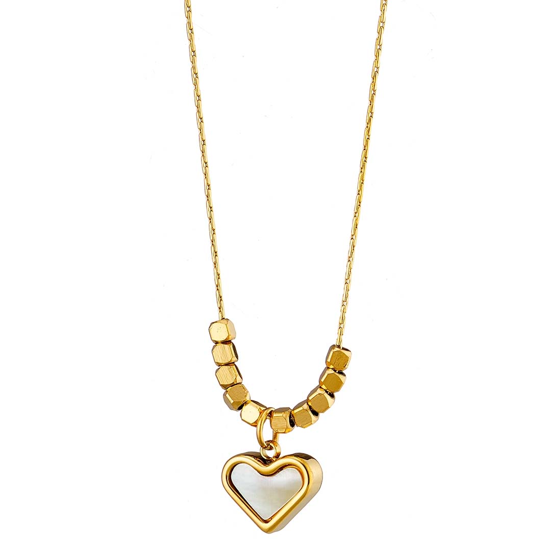 Γυναικείο Κολιέ από ανοξείδωτο ατσάλι N-07248G