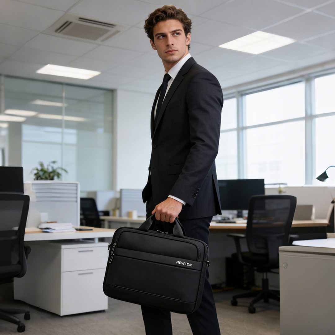 Χαρτοφύλακας 15,6” NewCom Ν1448538001 μαύρο