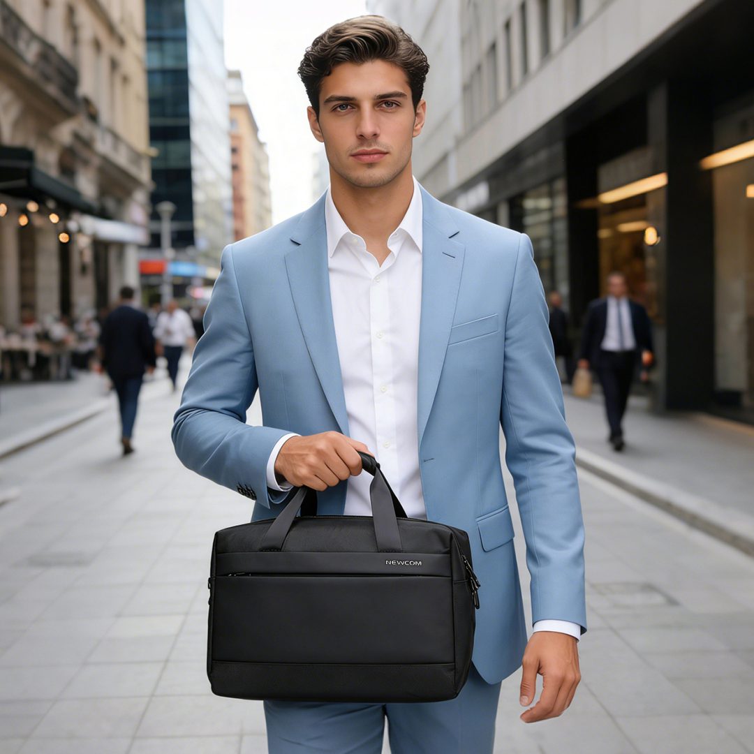 Επαγγελματικός χαρτοφύλακας15,6” NewCom Ν144854001 μαύρο