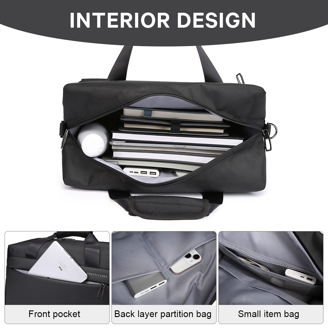 Επαγγελματικός χαρτοφύλακας15,6” NewCom Ν144854001 μαύρο