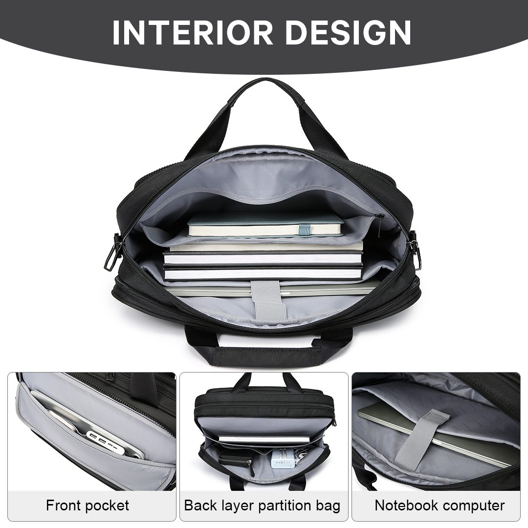 Χαρτοφύλακας 15,6” NewCom Ν1448541001 μαύρο