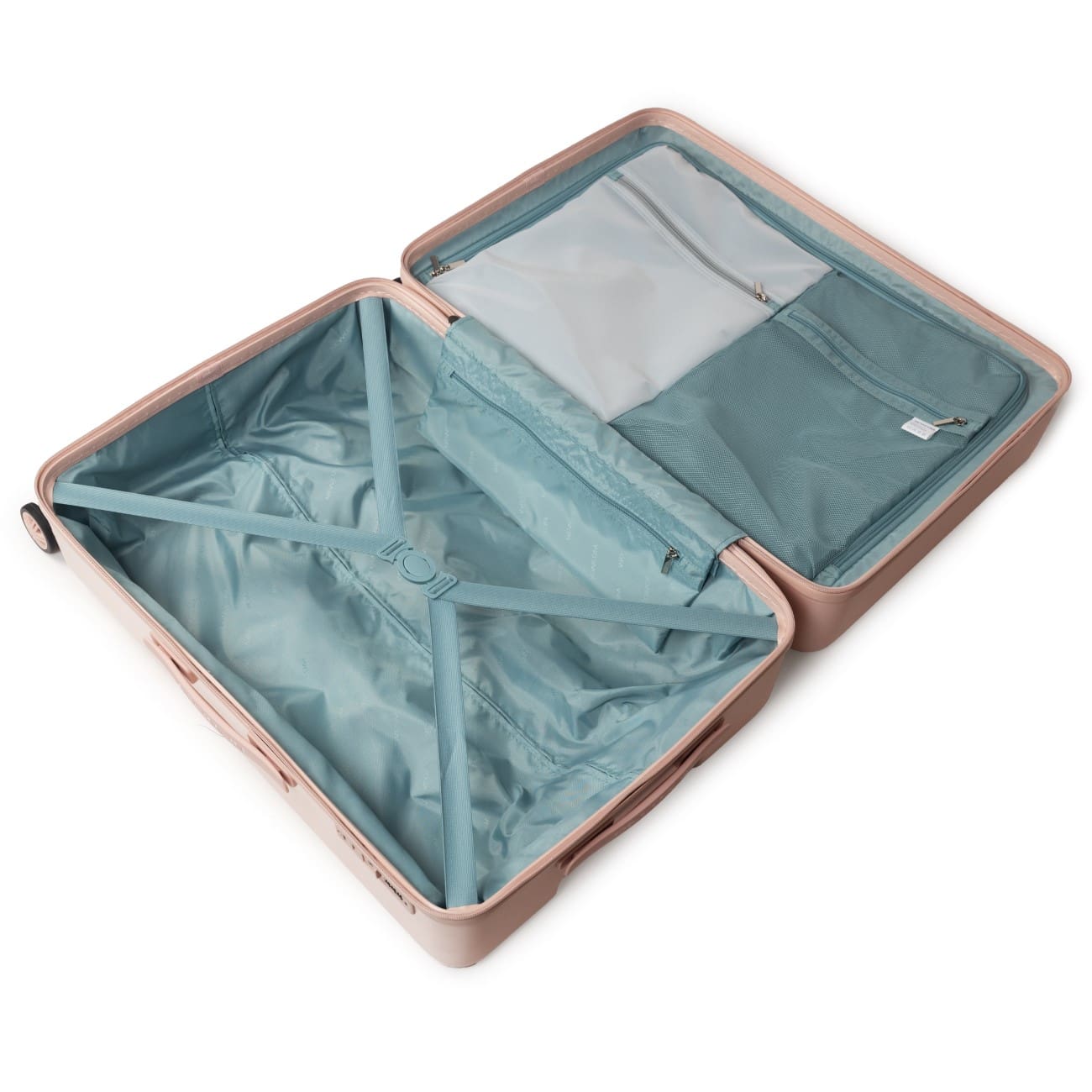 Βαλίτσα καμπίνας σκληρή Newcom (ABS+PC) N1490/50 ροζ