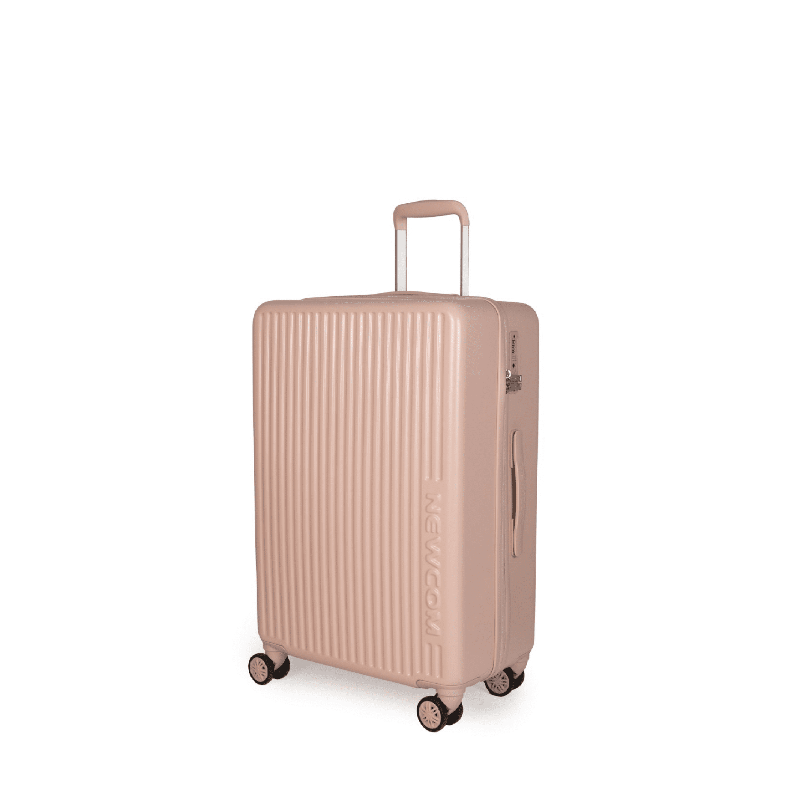 Βαλίτσα καμπίνας σκληρή Newcom (ABS+PC) N1490/50 ροζ