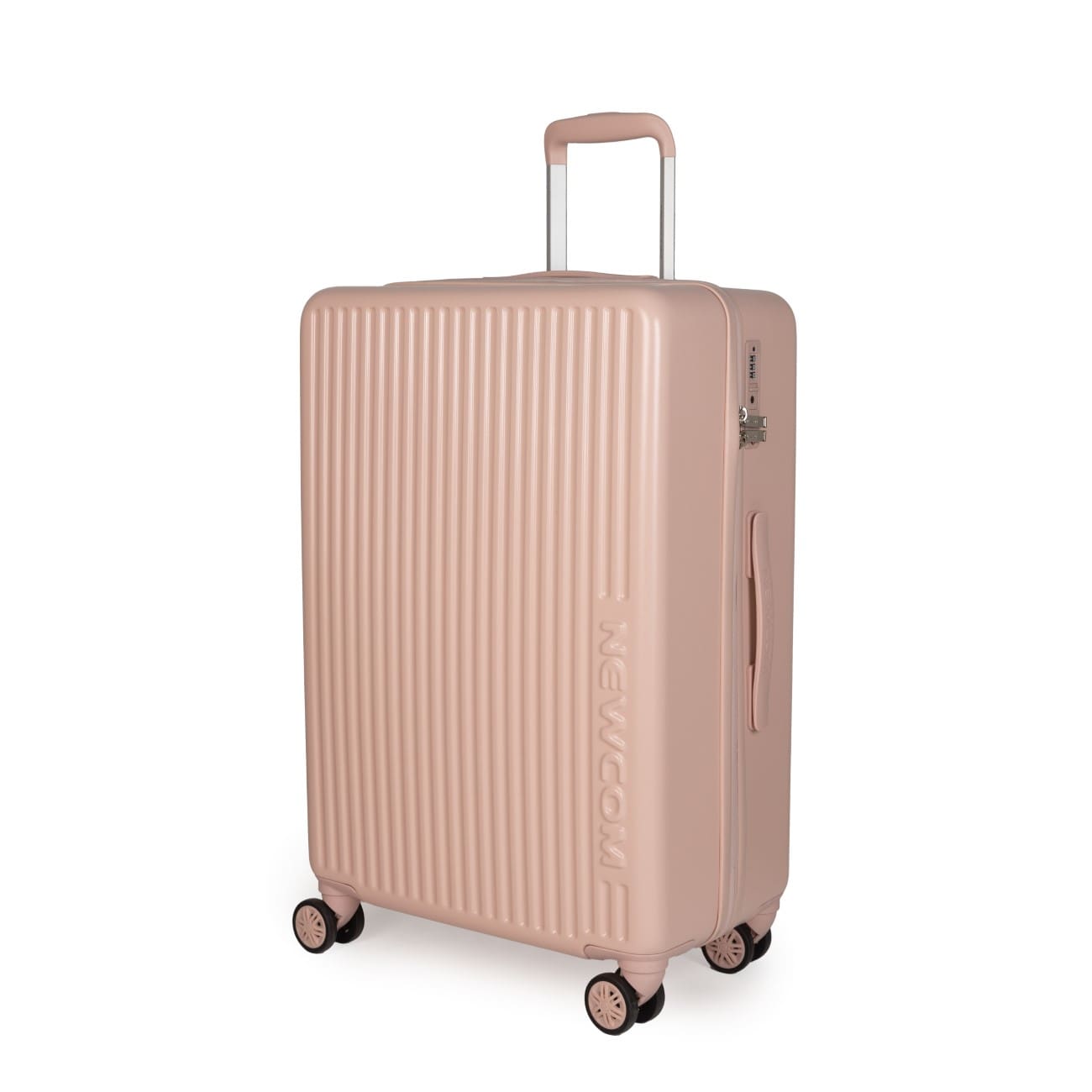 Βαλίτσα μεσαία 20 κιλών Newcom (ABS+PC) N1490/60 ροζ