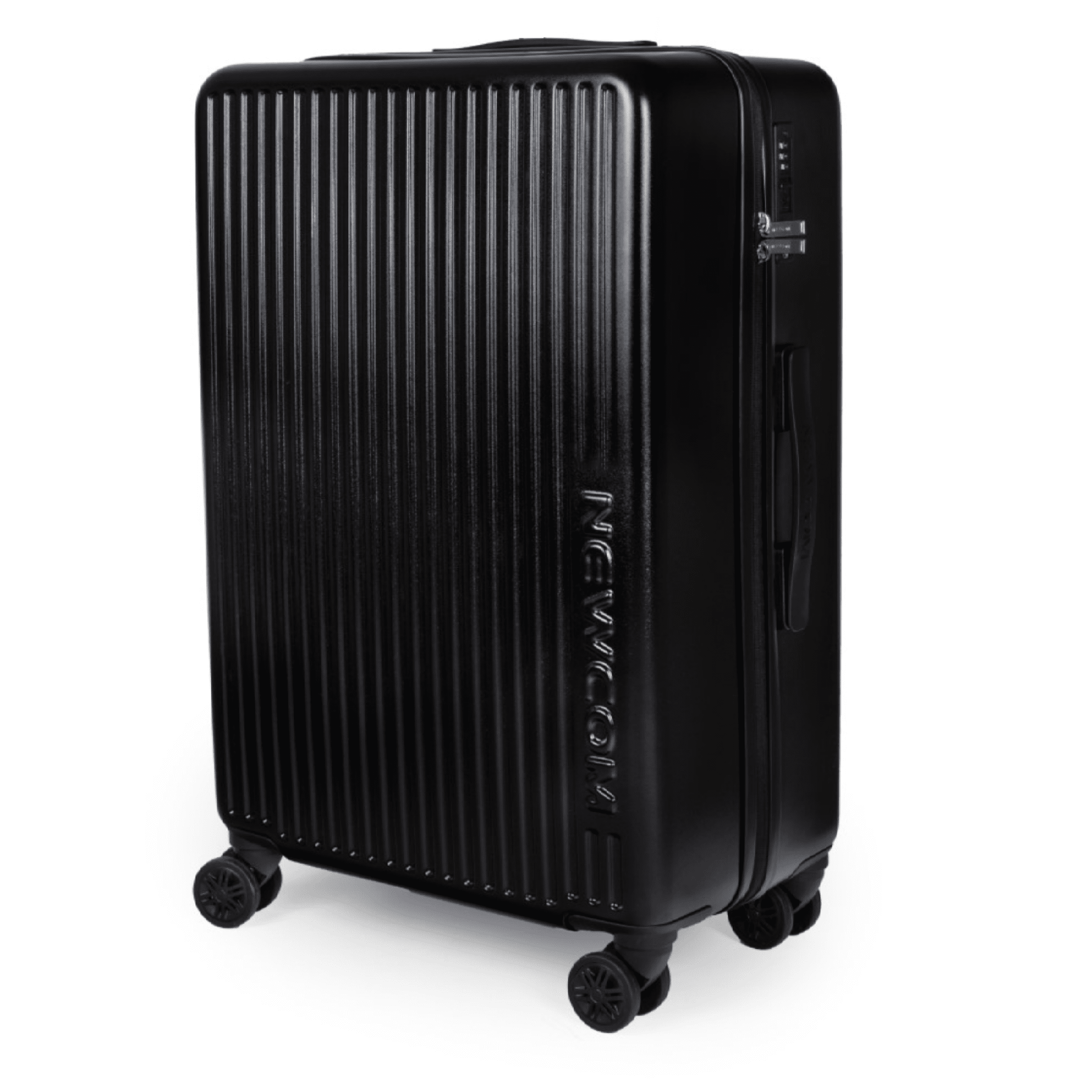 Βαλίτσα μεγάλη με ρόδες Newcom (ABS+PC) N1490/70 μαύρο