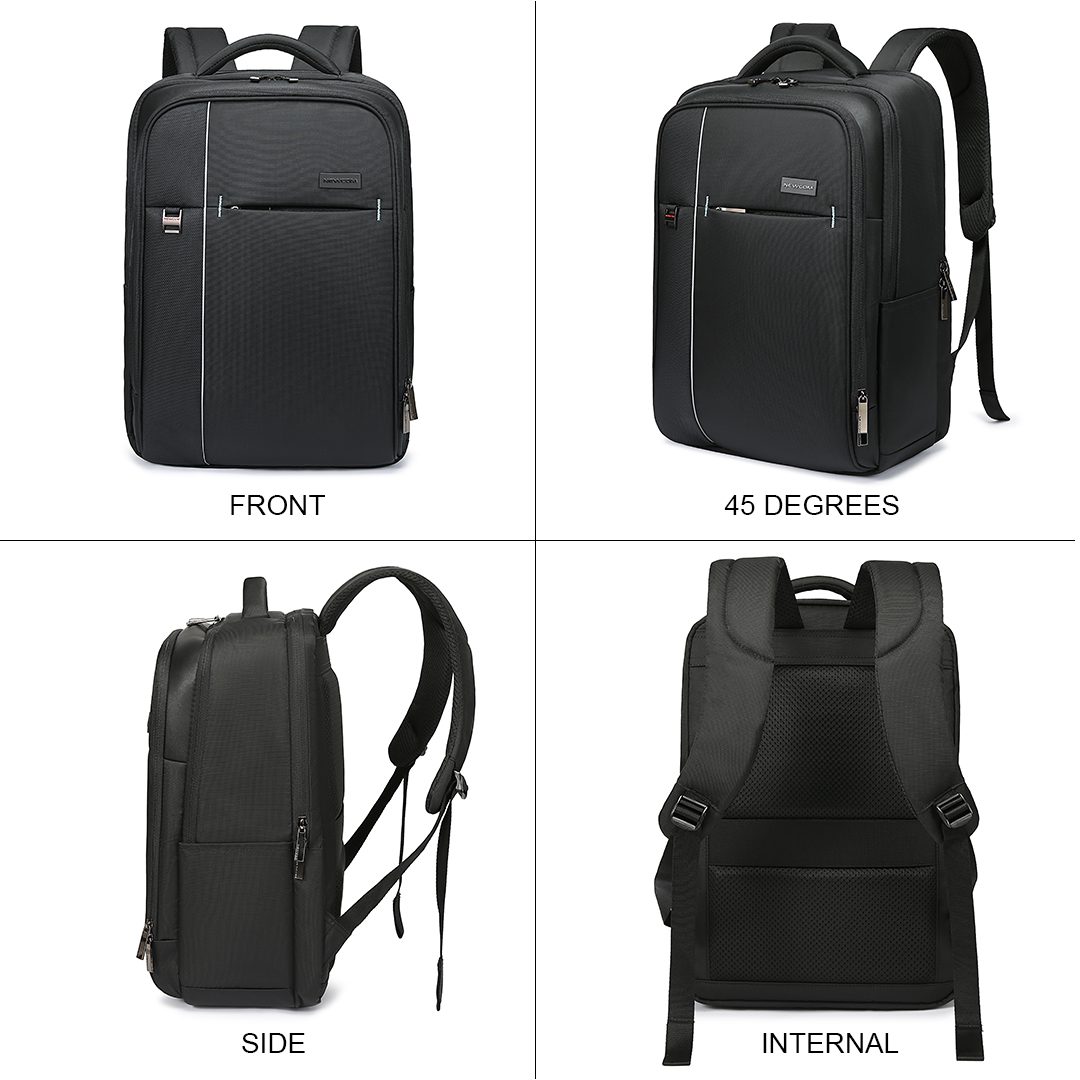 Επαγγελματικό σακίδιο 15,6” NewCom N1617445001 μαύρο