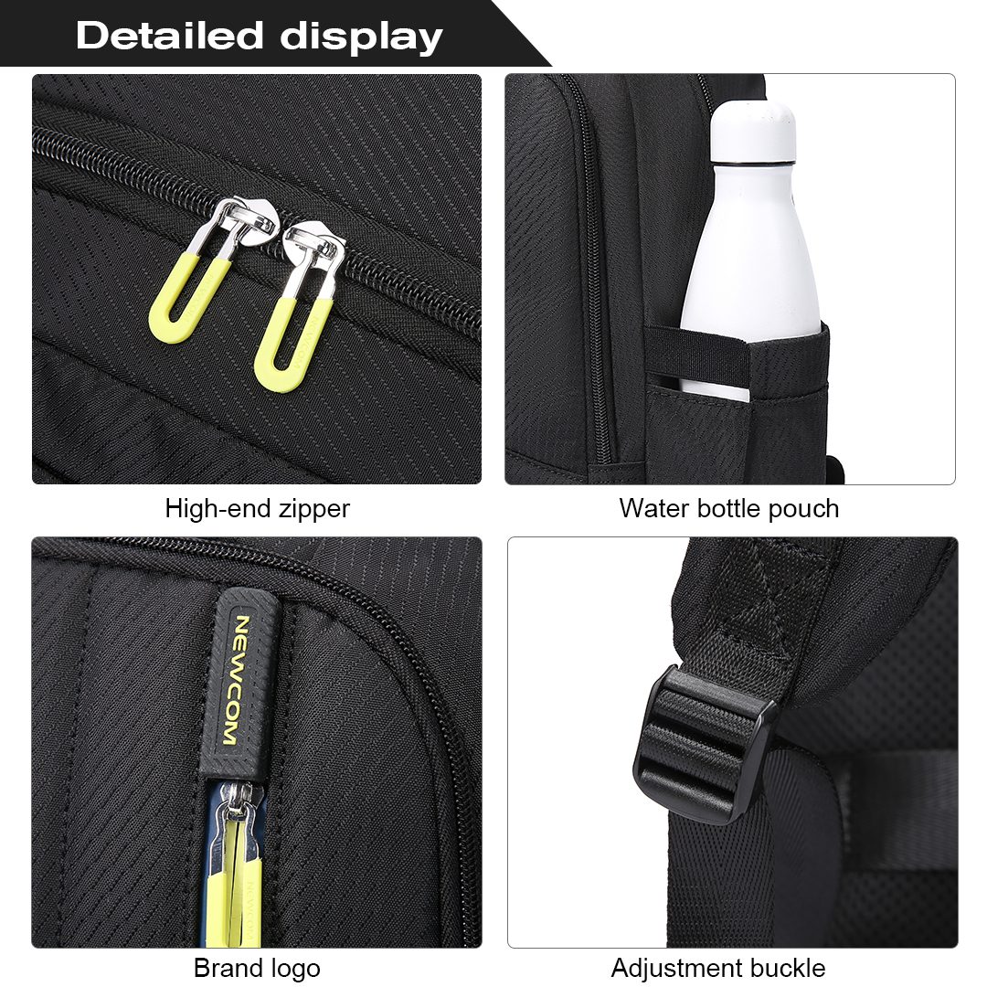 Επαγγελματικό σακίδιο 15,6” NewCom N1670446001 μαύρο