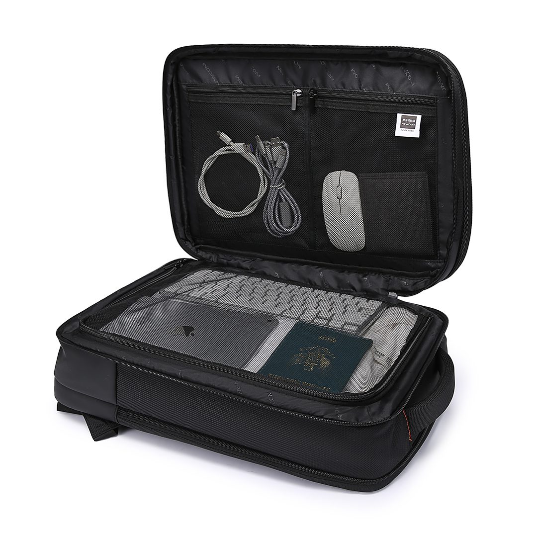 Επαγγελματικό σακίδιο 15,6” NewCom N1705445001 μαύρο