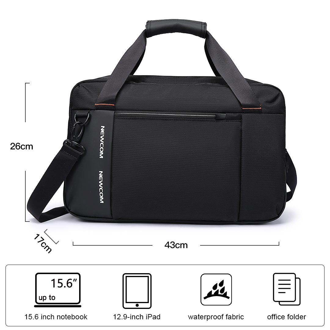 Επαγγελματικός χαρτοφύλακας15,6”NewCom Ν1705543001 μαύρο