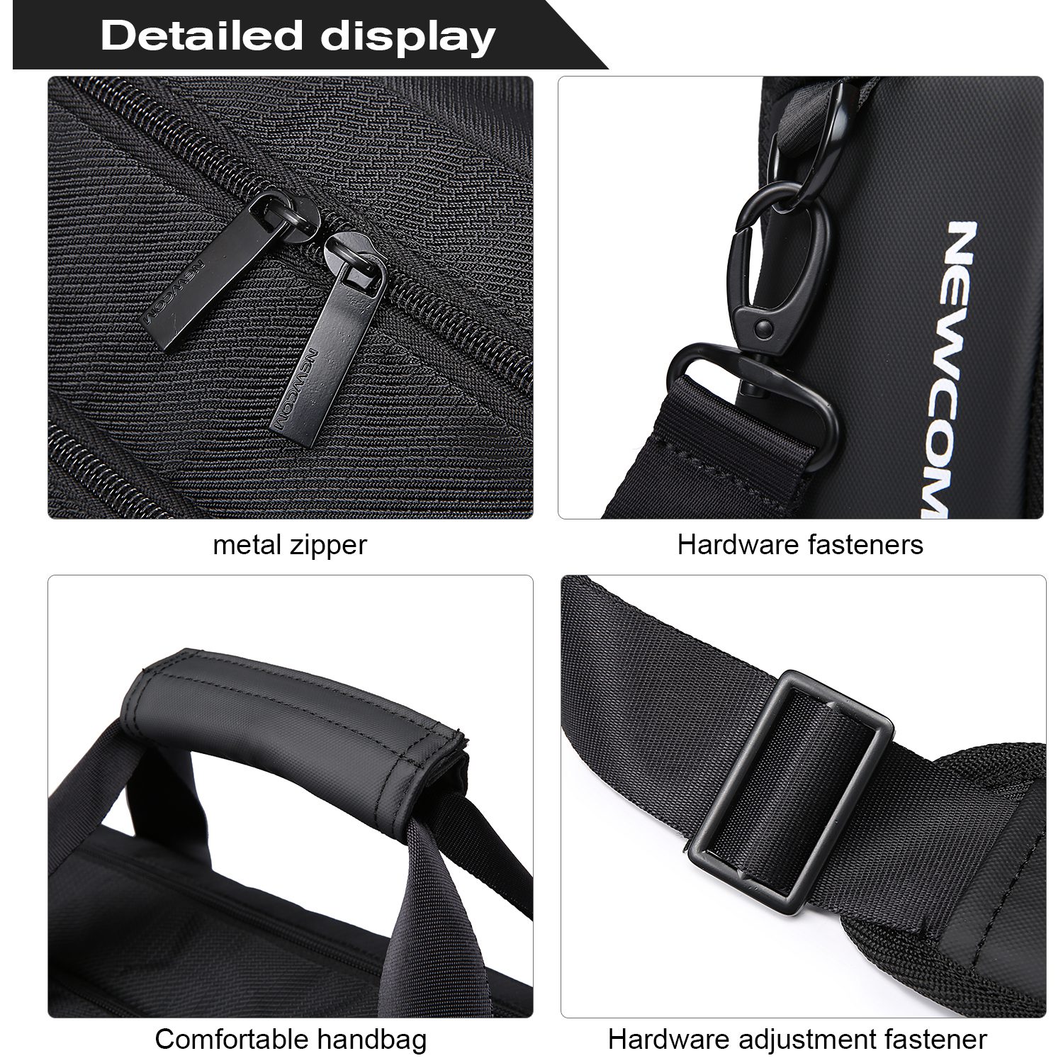 Επαγγελματικός χαρτοφύλακας15,6”NewCom Ν1705543001 μαύρο