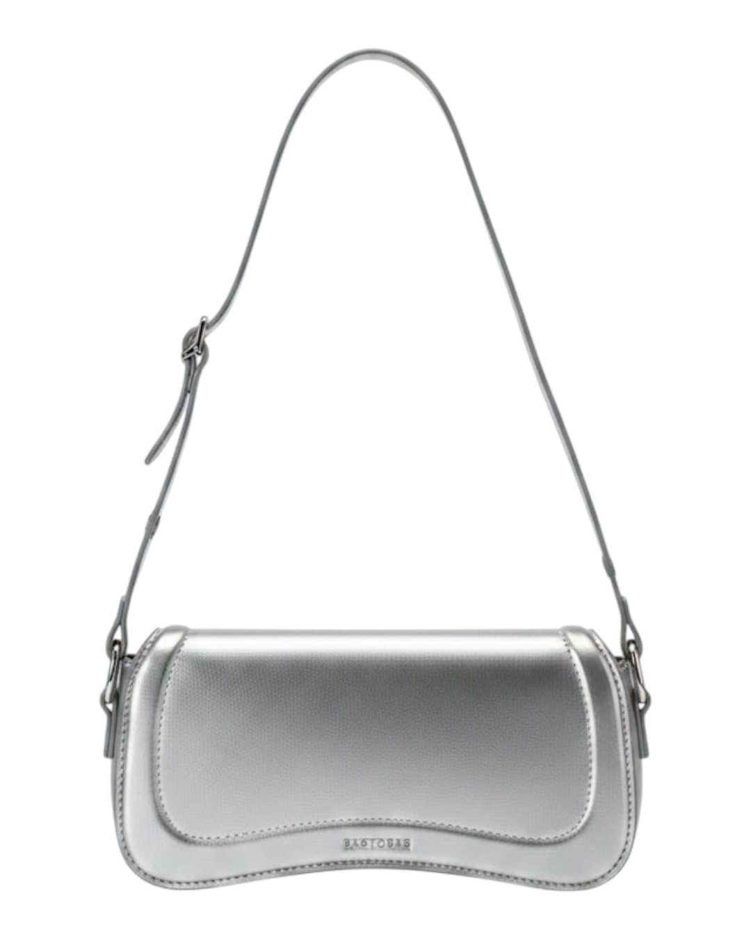 Τσάντα ώμου TZX-51117 – Ασημί