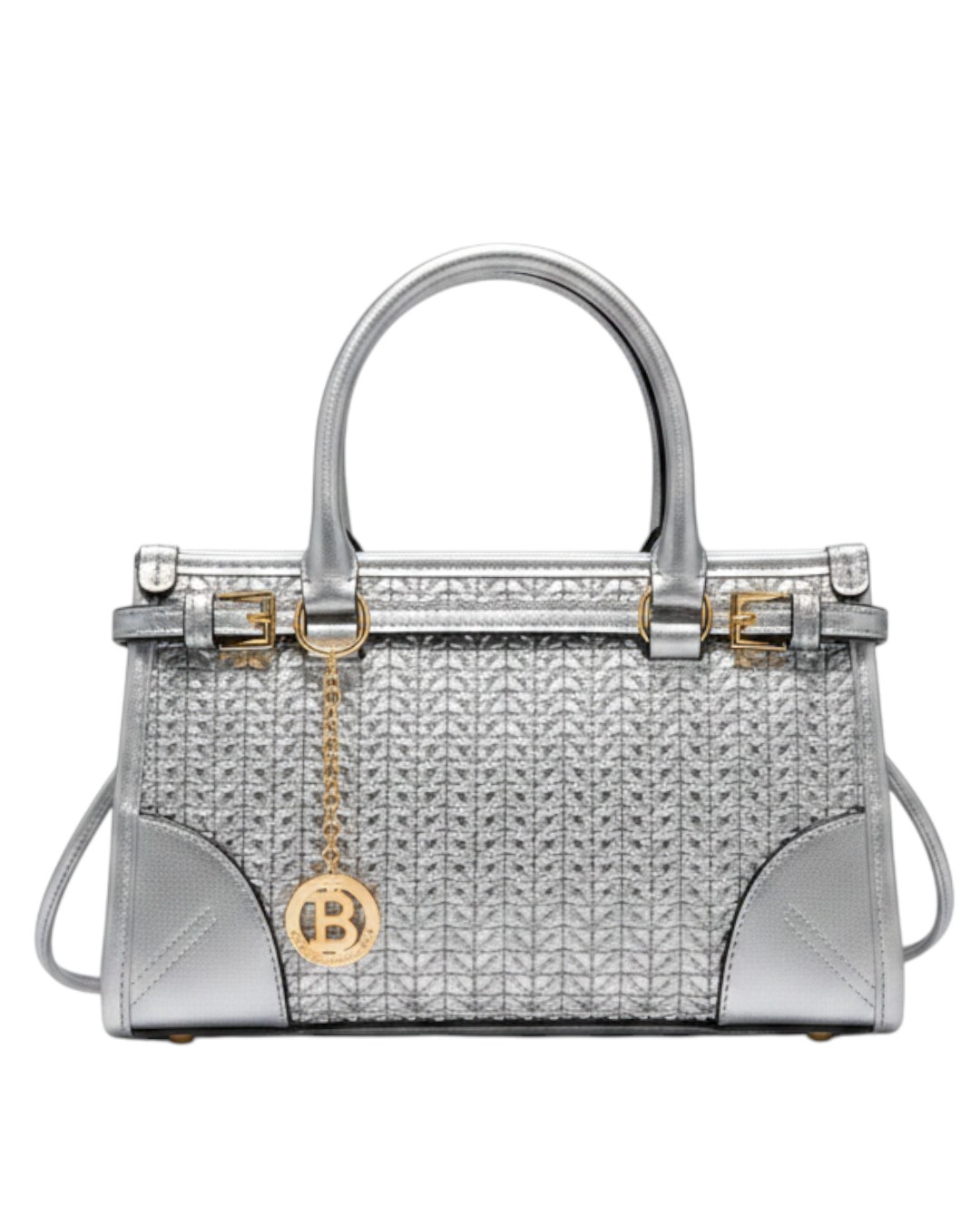 Τσάντα χειρός WJS18017 – Ασημί