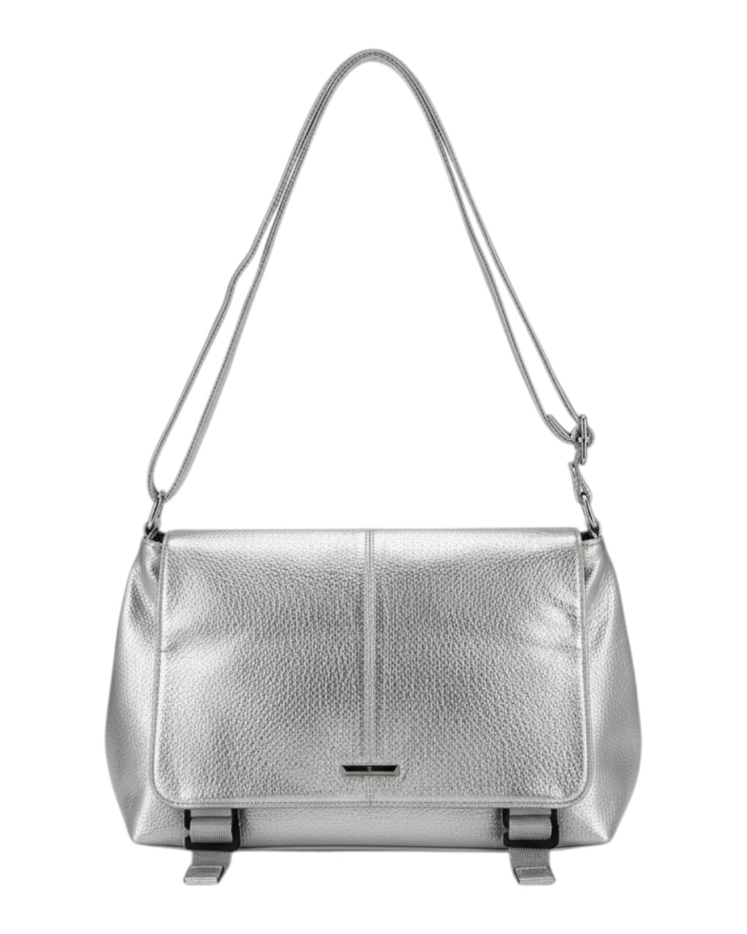 Τσάντα χιαστί WL77071 – Ασημί