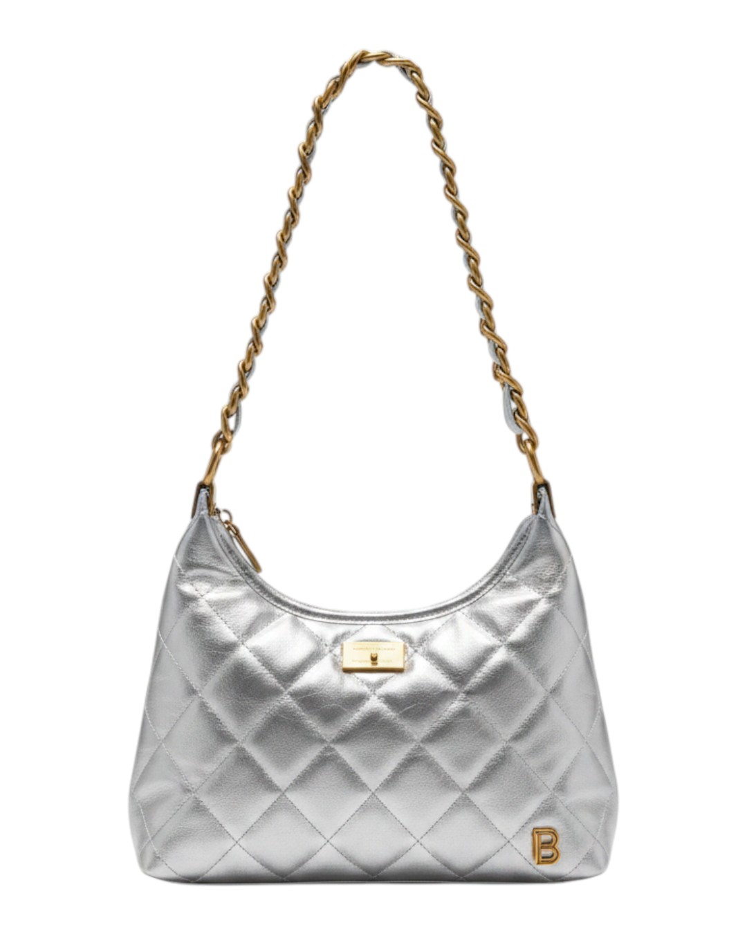 Τσάντα  Ώμου TZX-51120 – Ασημί