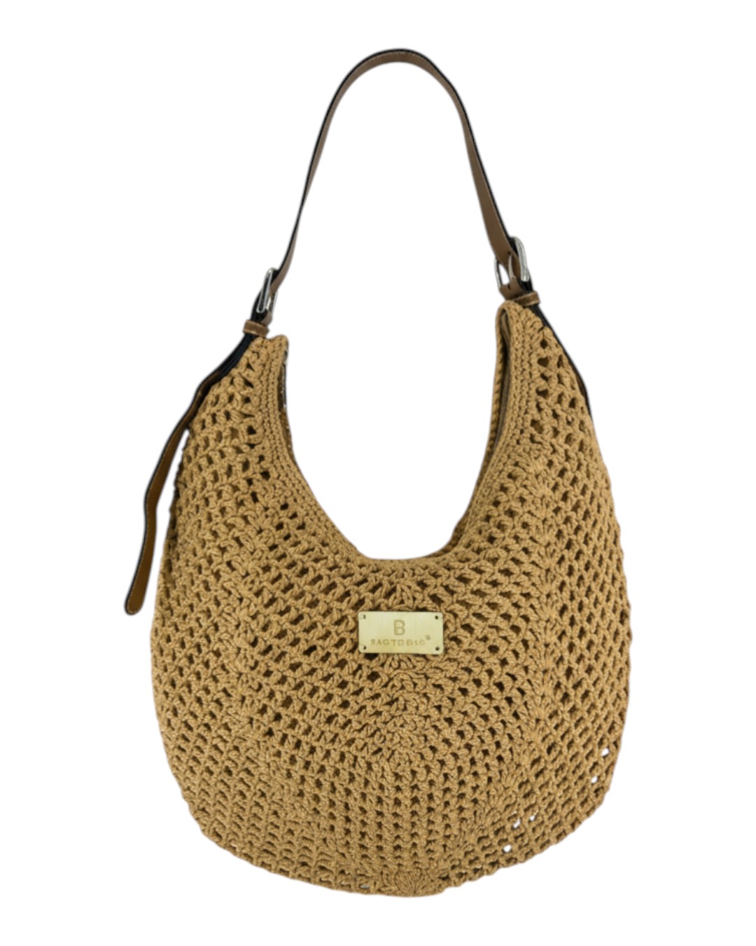 Ψάθινη τσάντα ώμου XY-2656 – Χακί