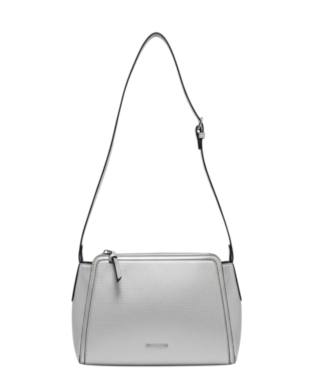 Τσάντα Χιαστί A8003 – Ασημί