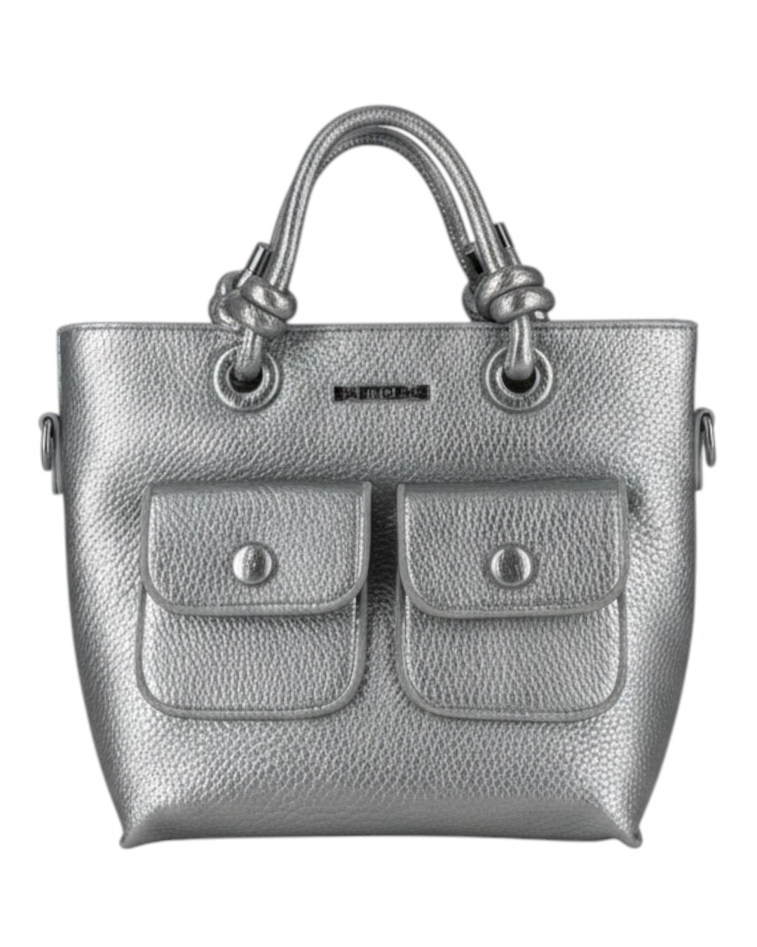 Τσάντα χειρός YF99107 – Ασημί