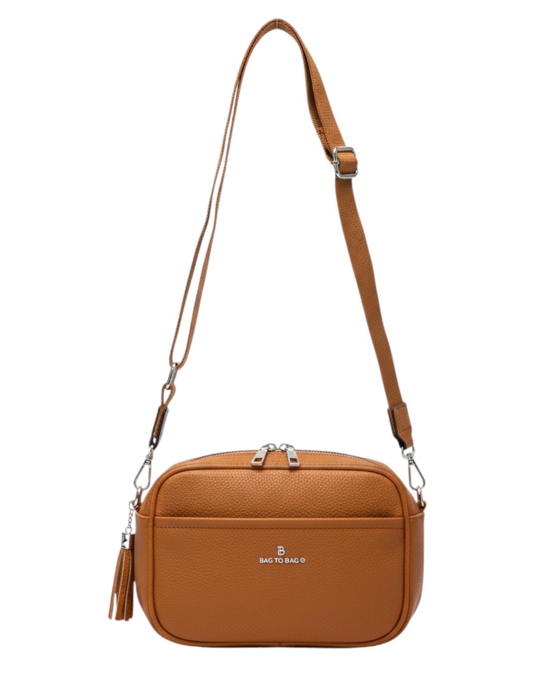 Τσάντα Χιαστί A8002 – Κάμελ