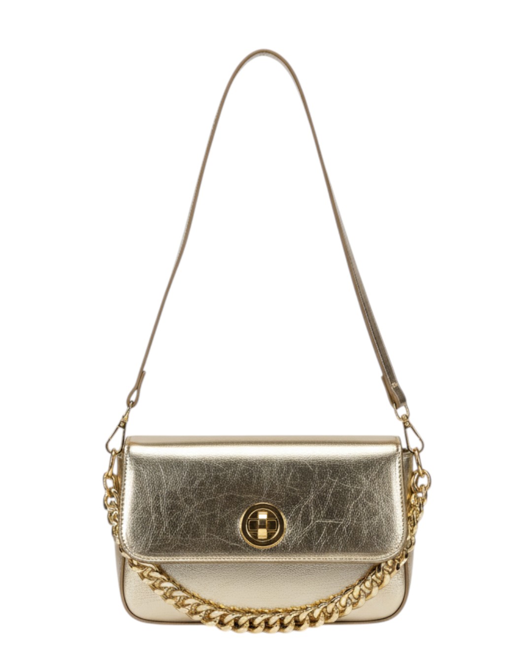 Τσάντα Χιαστί TZX-51113 – Χρυσό