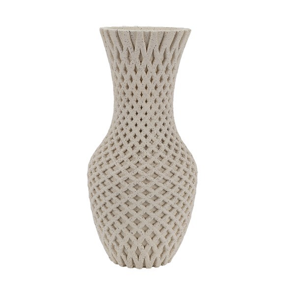 ΒΑΖΟ ΠΟΛΥΡΕΖΙΝ ΜΠΕΖ 20x20x38cm ΒΑΖΟ ΠΟΛΥΡΕΖΙΝ ΜΠΕΖ 20x20x38cm